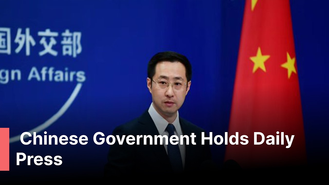 🔴LIVE | Chinese Foreign Ministry Delivers Daily Press Briefing | AA114