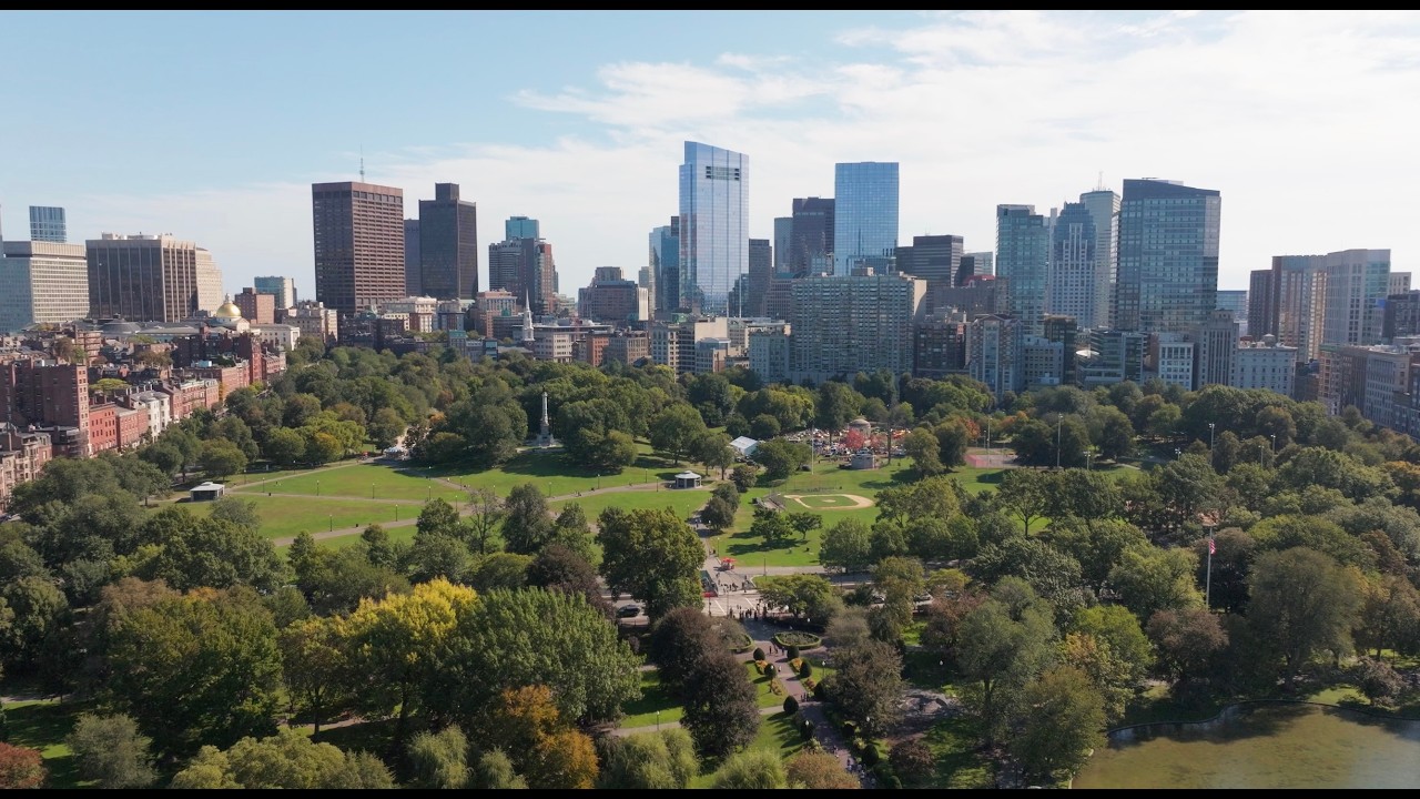 Stunning 4K Drone Footage of Boston