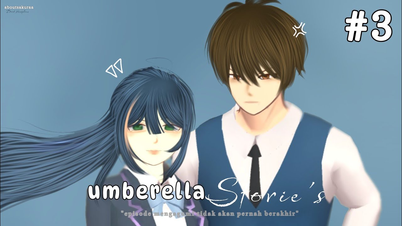 UMBERELLA STORIES☂️ |him again?| #EPISODE 3 (DRAMA SAKURA SCHOOL SIMULATOR) 
