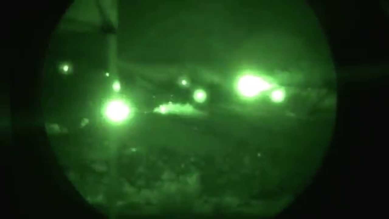 NIGHT VISION M2 .50 cal shooting incendiary ammo BIG Sandy 2014