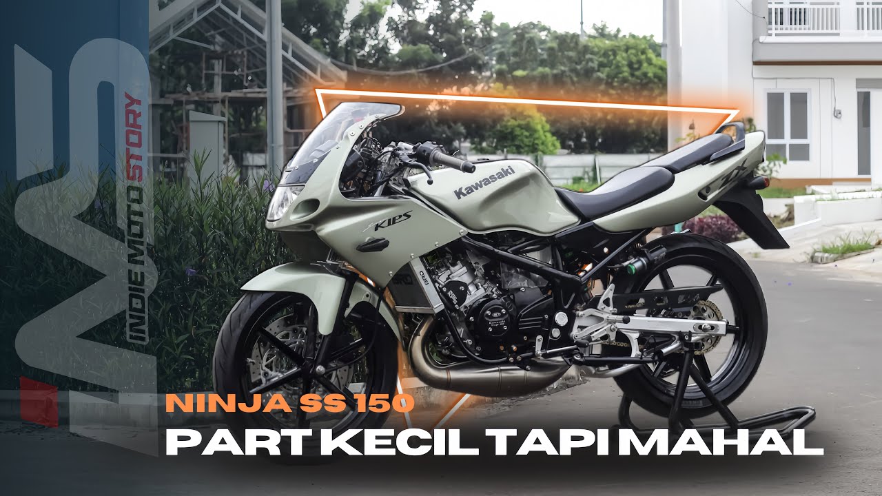 MODIFIKASI NINJA RR 2tak gada obat | full spec ninja rr old
