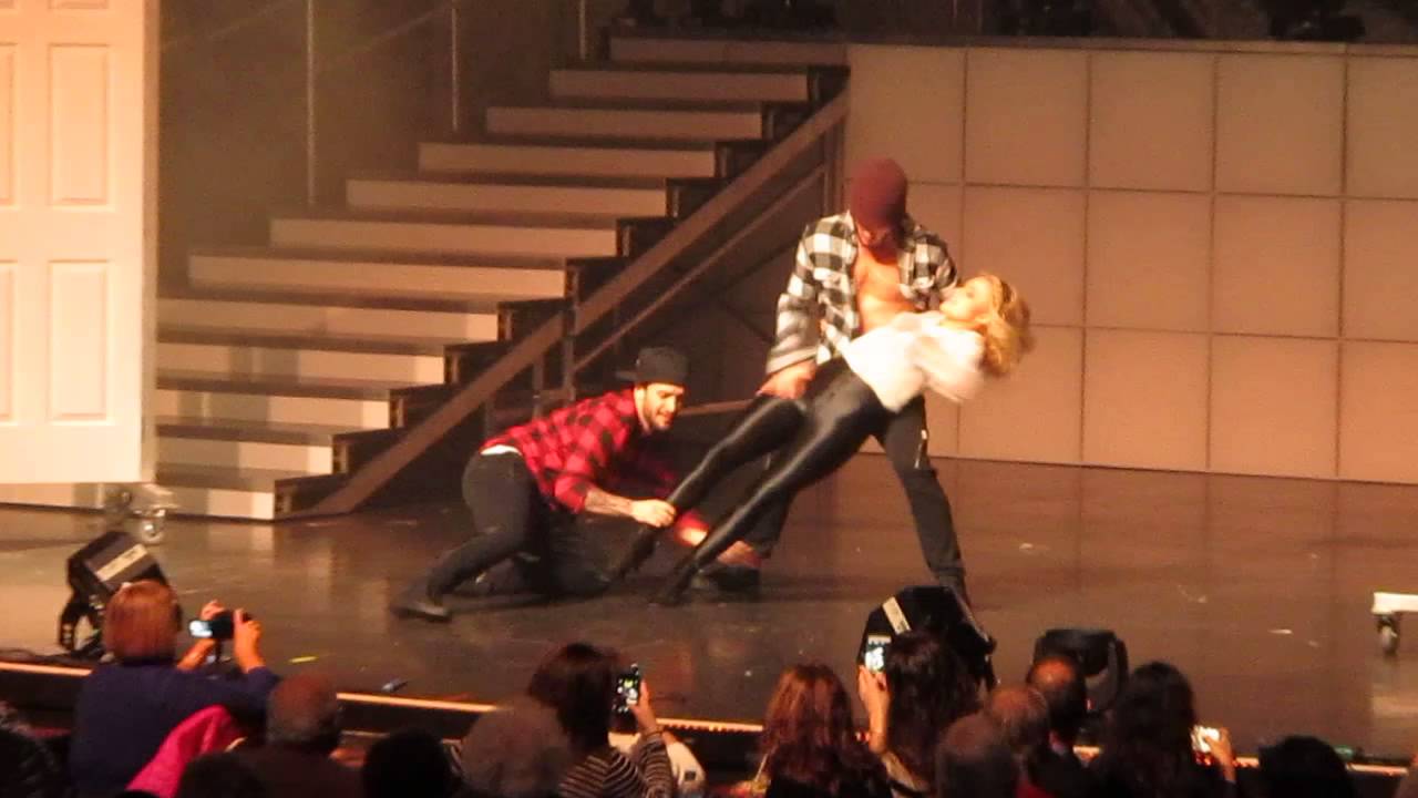 Mark Ballas, Witney Carson, and Valentin Chmerkovskiy Dancing with the Stars Live Tour