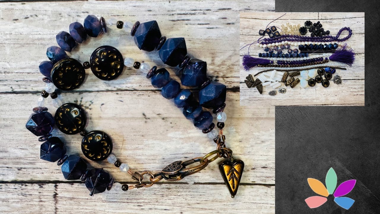 Sam's Bead Box February 2024 Amethyst Allure! Unboxing and Design