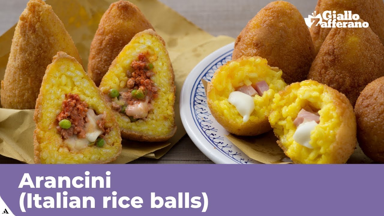 ARANCINI RICE BALLS - Original Italian Recipe