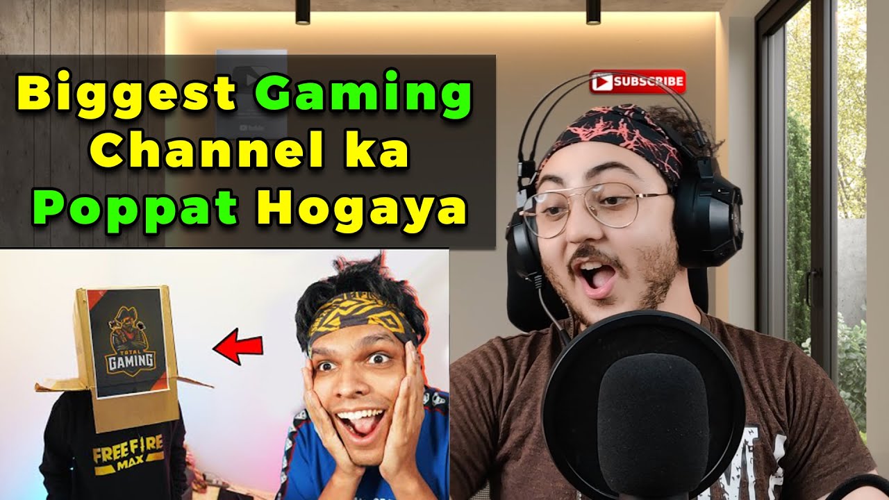Total Gaming FACE REVEAL Ft. Mythpat 😱 | WannaBe StarKid (REACTION) | Amarr Bedii