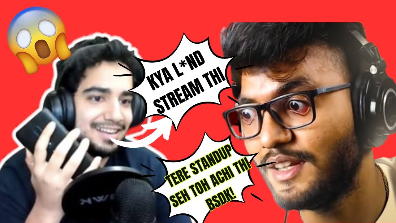 Samay Raina звонит Rishu после стрима Raftaar (ЗЛОЙ 😠)