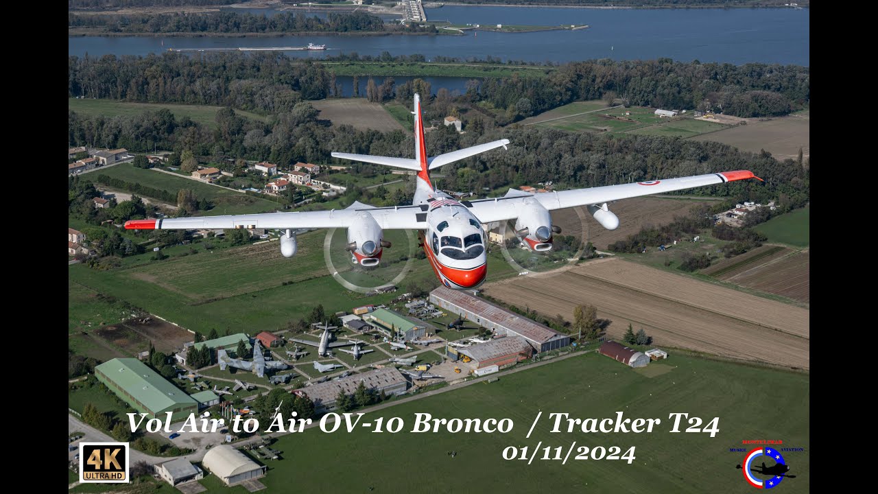 Turbo FIRECAT TRACKER T24 Air To Air 1er Nov 2024 Vol Photo et vidéo au dessus de la région.