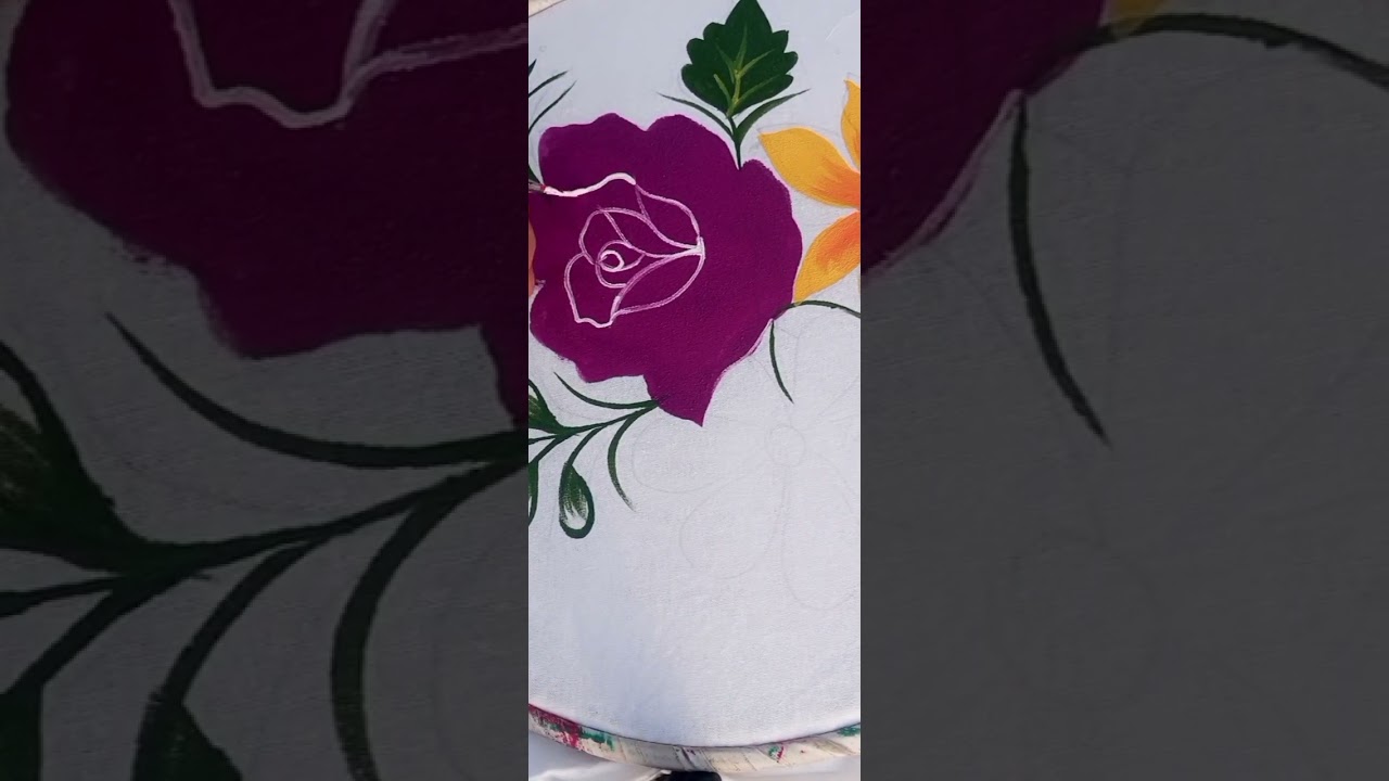 Beautiful hand painting 