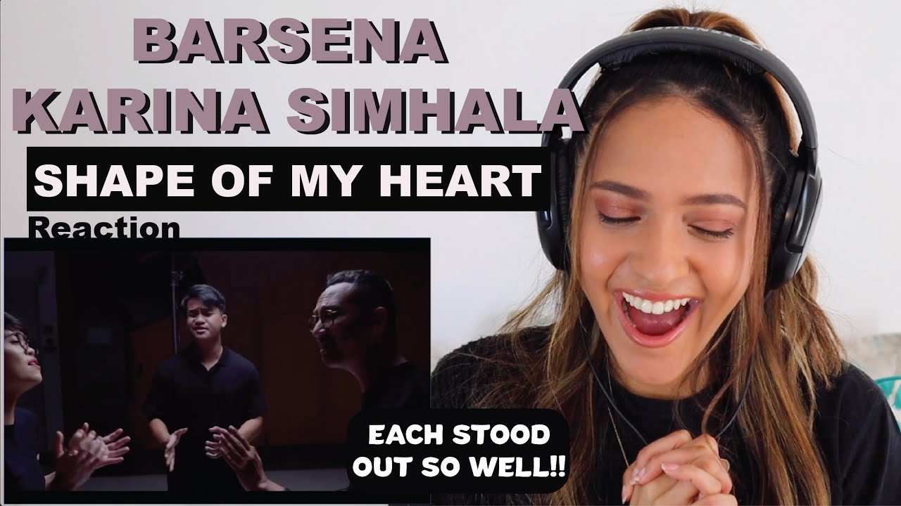 Barsena, Karina, Simhala - Shape Of My Heart (Backstreet Boys) | REACTION!!