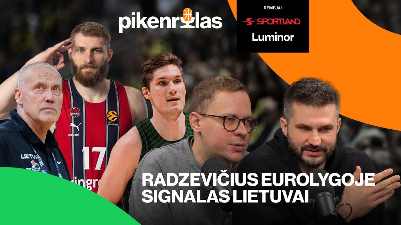 PIKENROLAS: Dievui langus i&scaron;daužęs &bdquo;Žalgiris&ldquo; ir nacionalinio intereso paie&scaron;kos rinktinėje