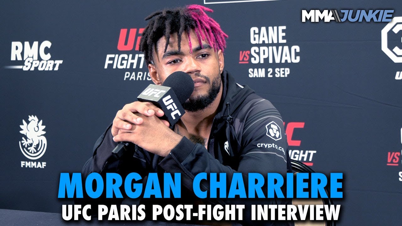 Morgan Charriere: ‘I Feel Like a Rockstar’ after Amazing debut | UFC Paris
