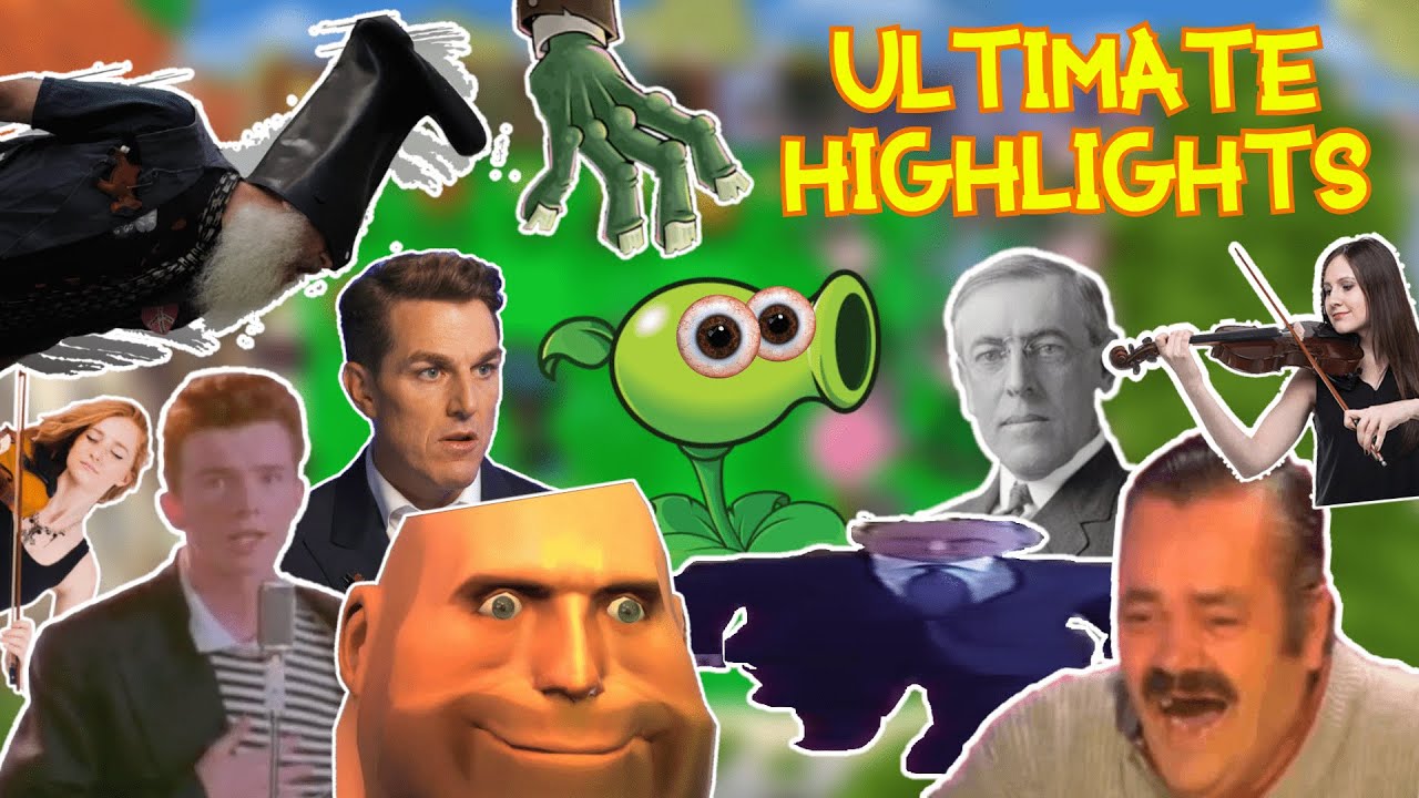 Рекордный видеомонтаж по игре Plants Vs. Zombies VS MODE