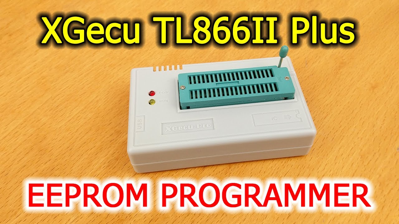 EEPROM программатор XGecu TL866II Plus
