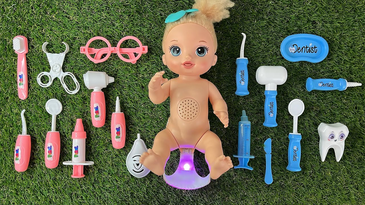Satisfying with Unboxing Baby Alive Toys Playset | Baby Alive Dolls Pretend Play Toys | ASMR Video