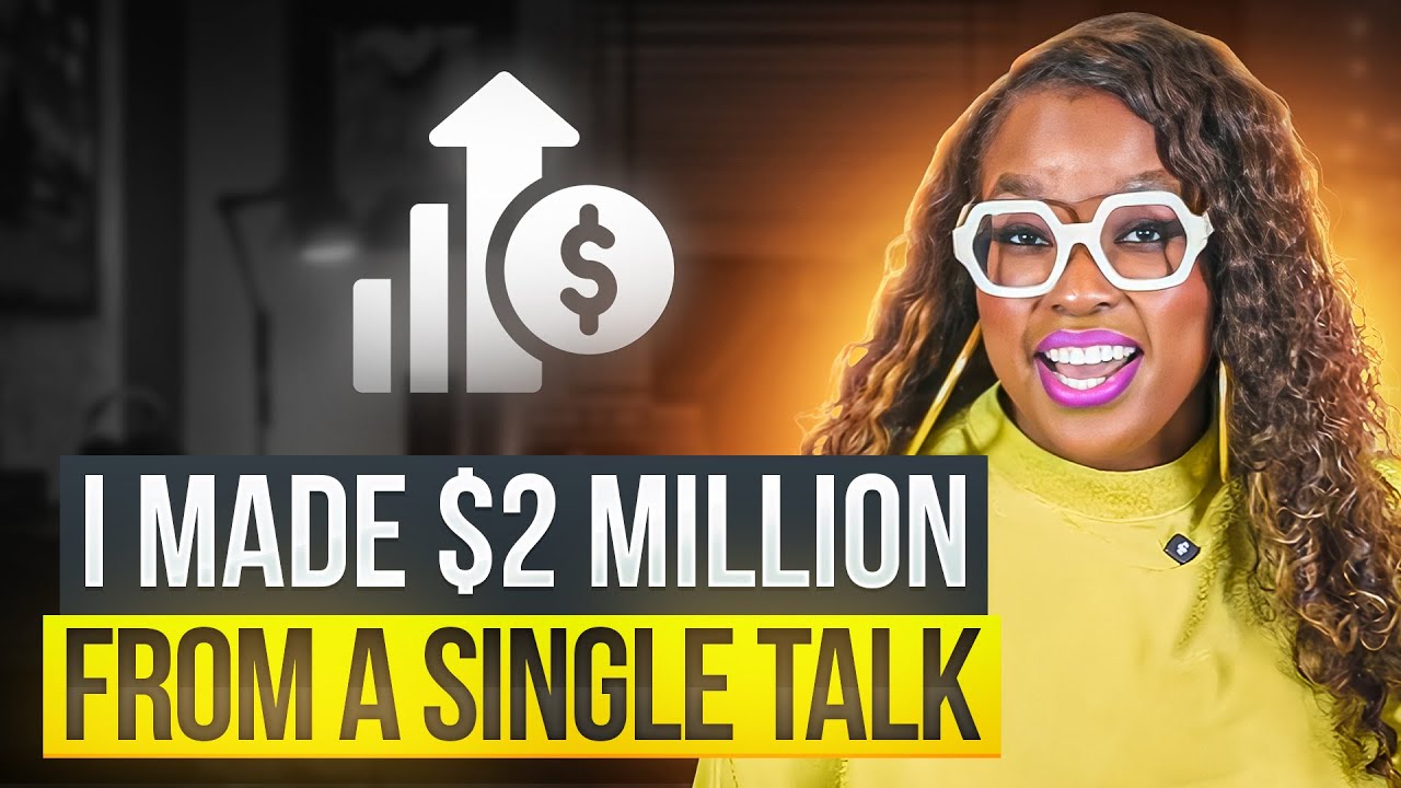 How I Made $2 Million In A Single Talk | Speak Your Way To Cash Podcast