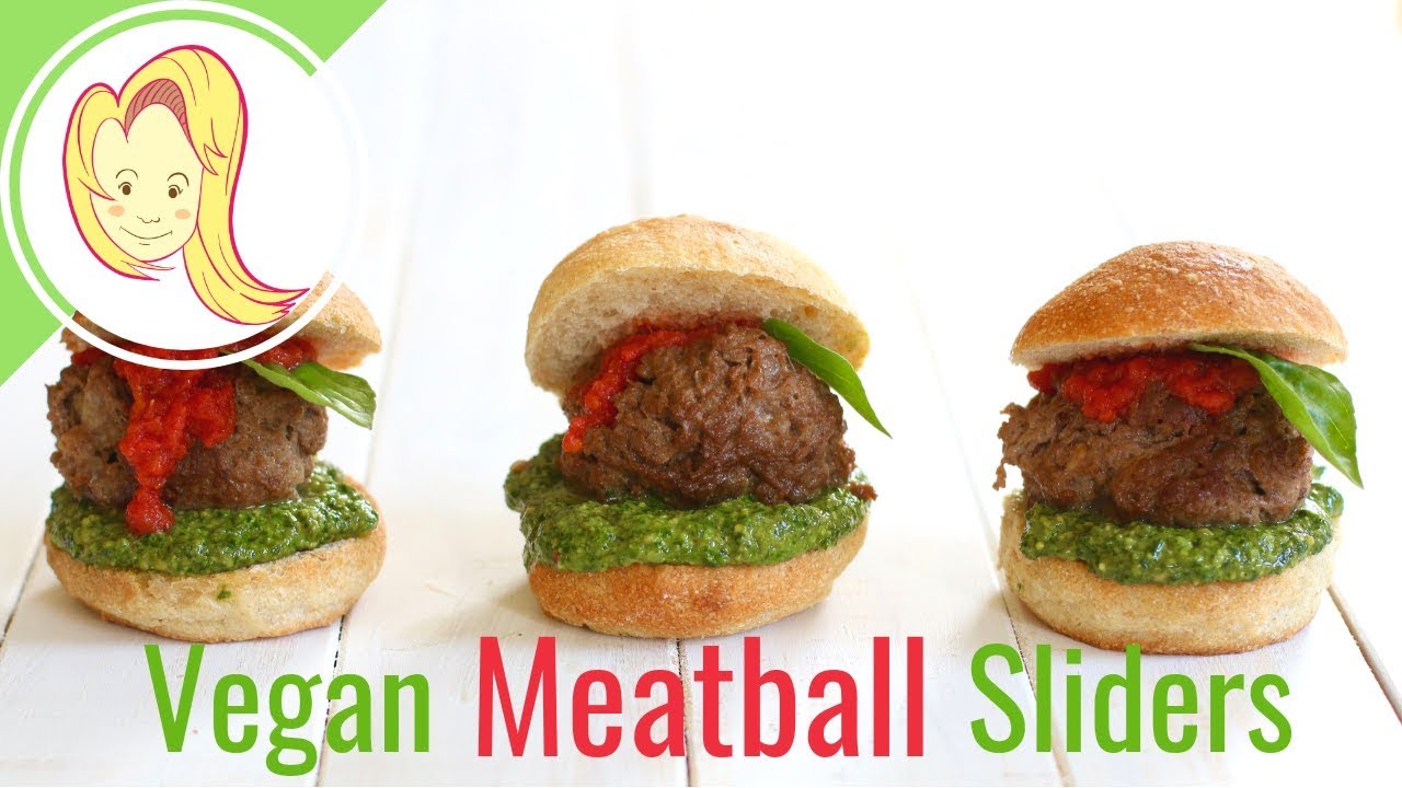 Vegan Meatball Sliders