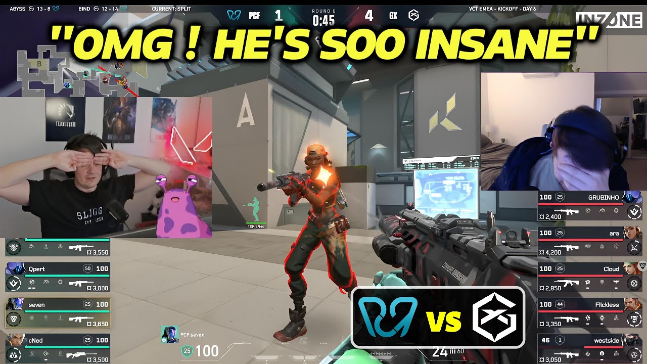 Streamer React To Unbelievable Moments from PCIFIC Esports vs GIANTX