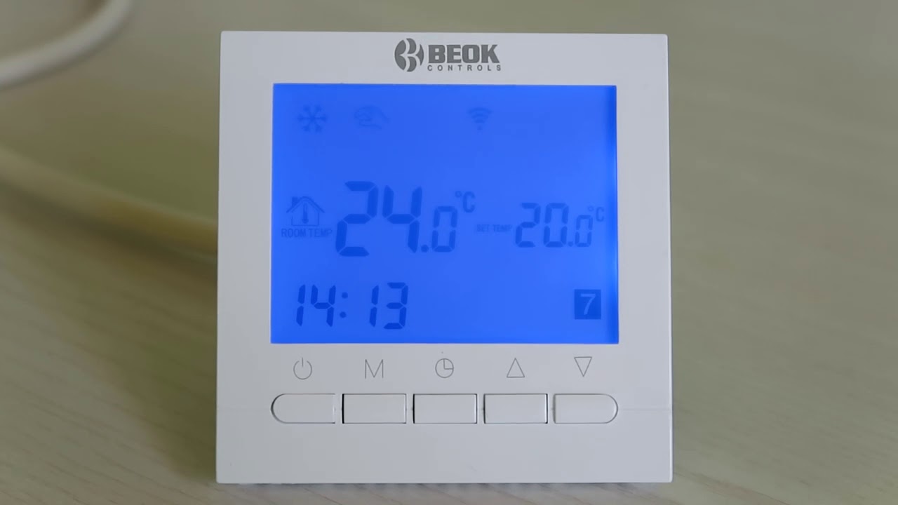 Termostato Beok BOT-313 WiFi con Alexa