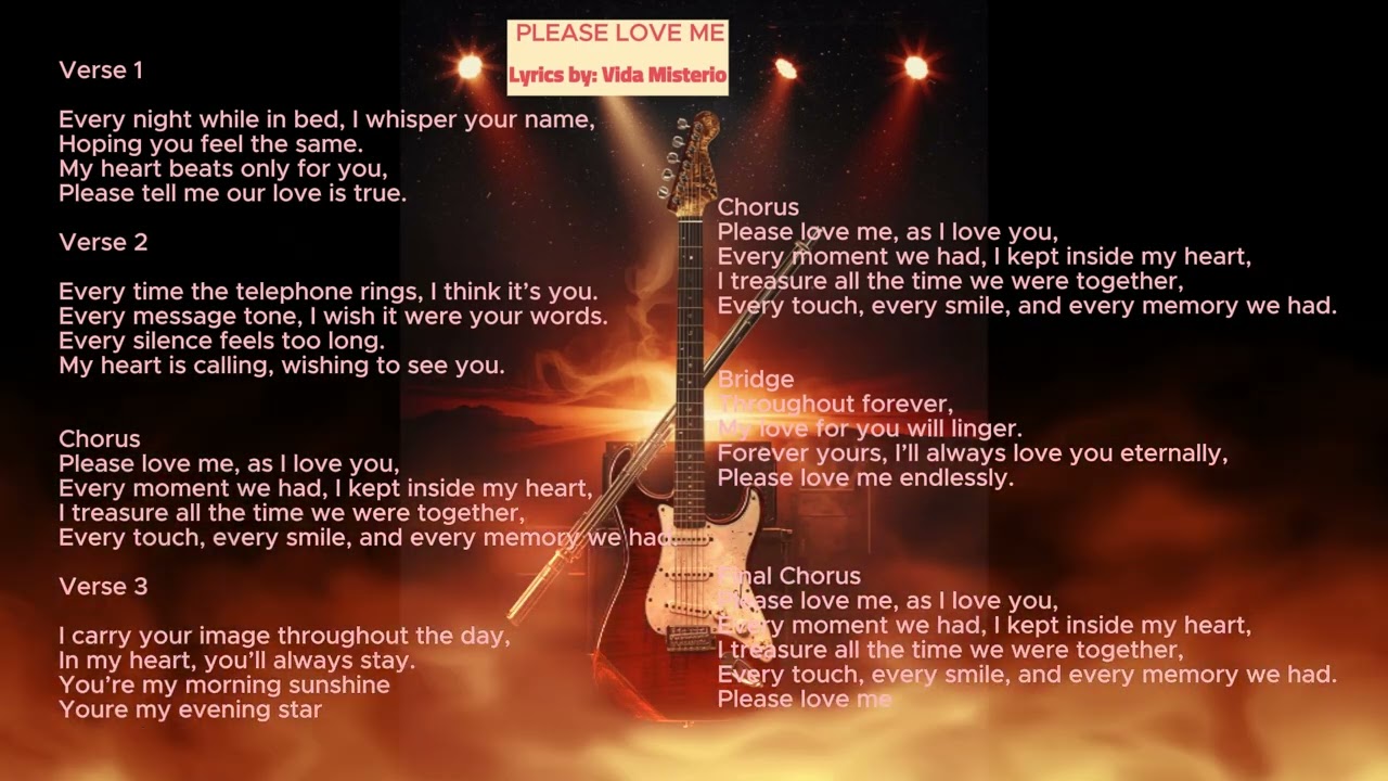 Please Love Me