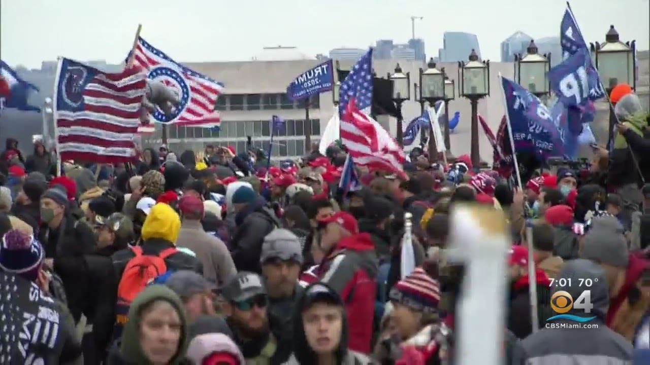 Chaos On Capitol Hill As Pro-Trump Supporters Riot