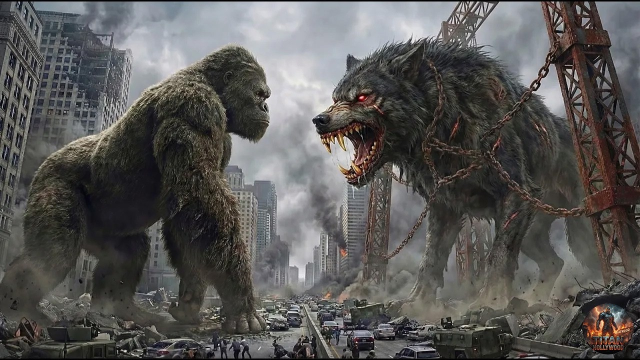 KING KONG vs GIANT WOLF vs SEA MONSTER | Full Action Horrible Movie In 2026