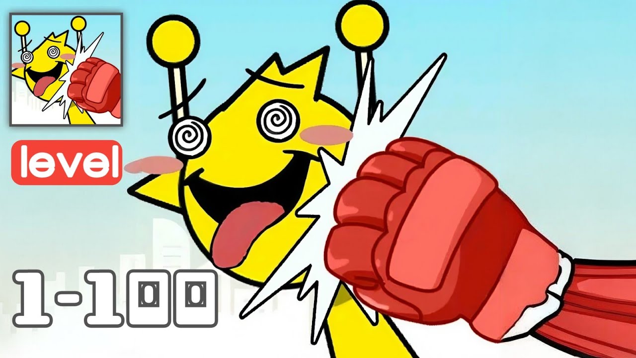 Powerful Punch - Gameplay Walkthrough - All Levels 1-100 - Funny Spooky Brain Puzzle Game