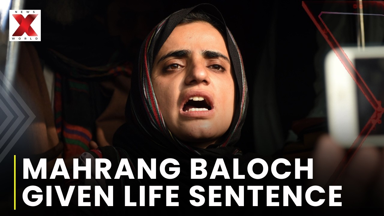 Pakistani Court Sentences Rights Activist Mahrang Baloch to Life Imprisonment | NewsX World