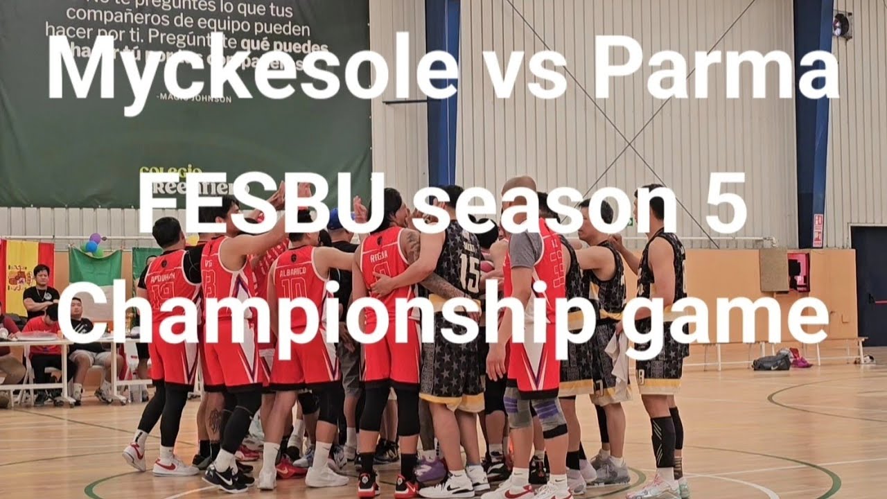 FESBU season 5 Championship game. MYCKESOLE UK VS PARMA ITALY