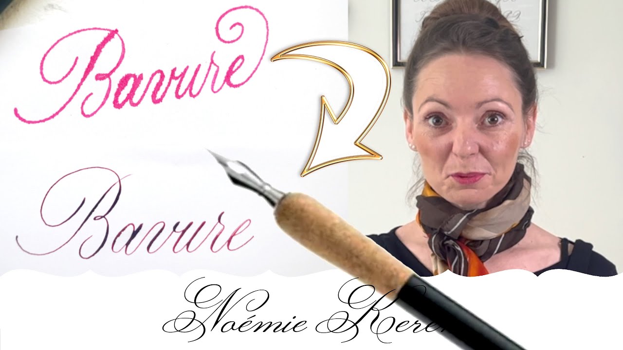 Erreurs classiques de d&eacute;butants en calligraphie anglaise & conseils pour les &eacute;viter