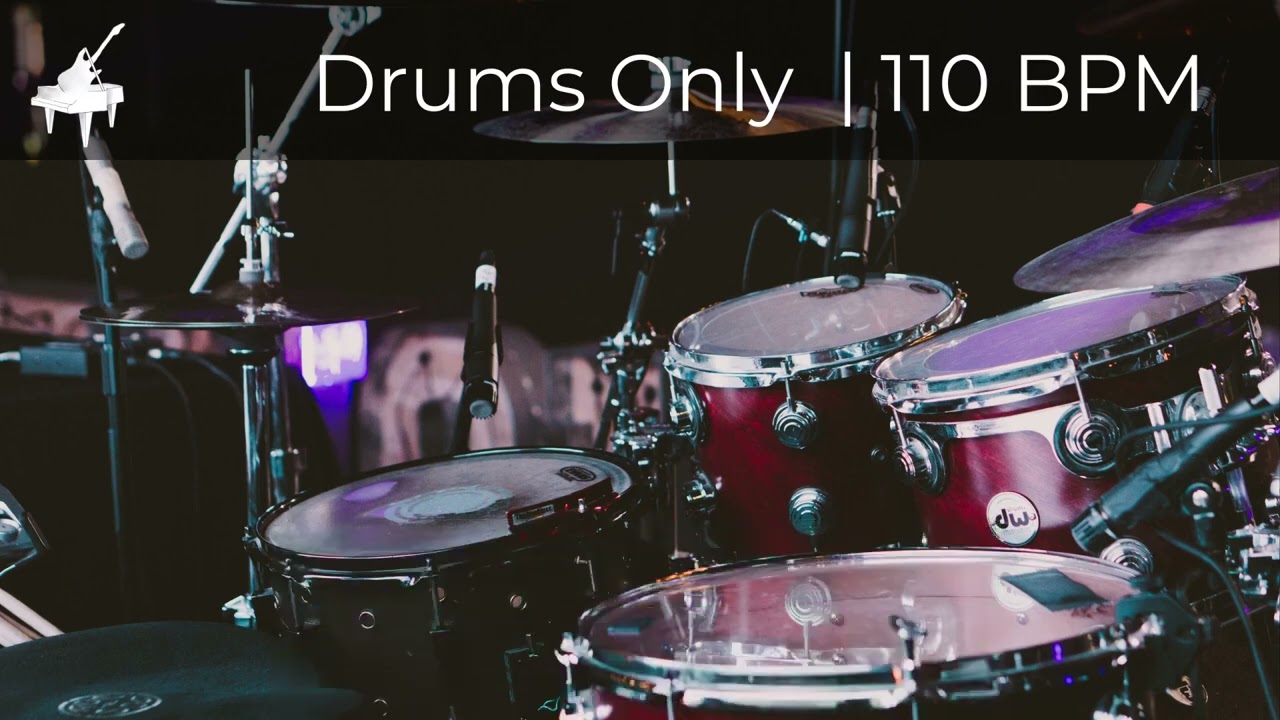 Basic Drum Beat | 110 BPM | Backing Track