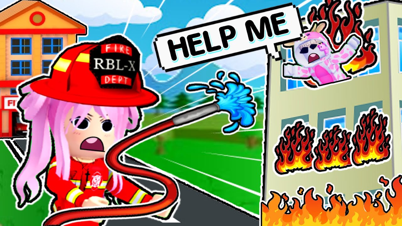 Fighting the MOST DANGEROUS FIRES in Roblox!
