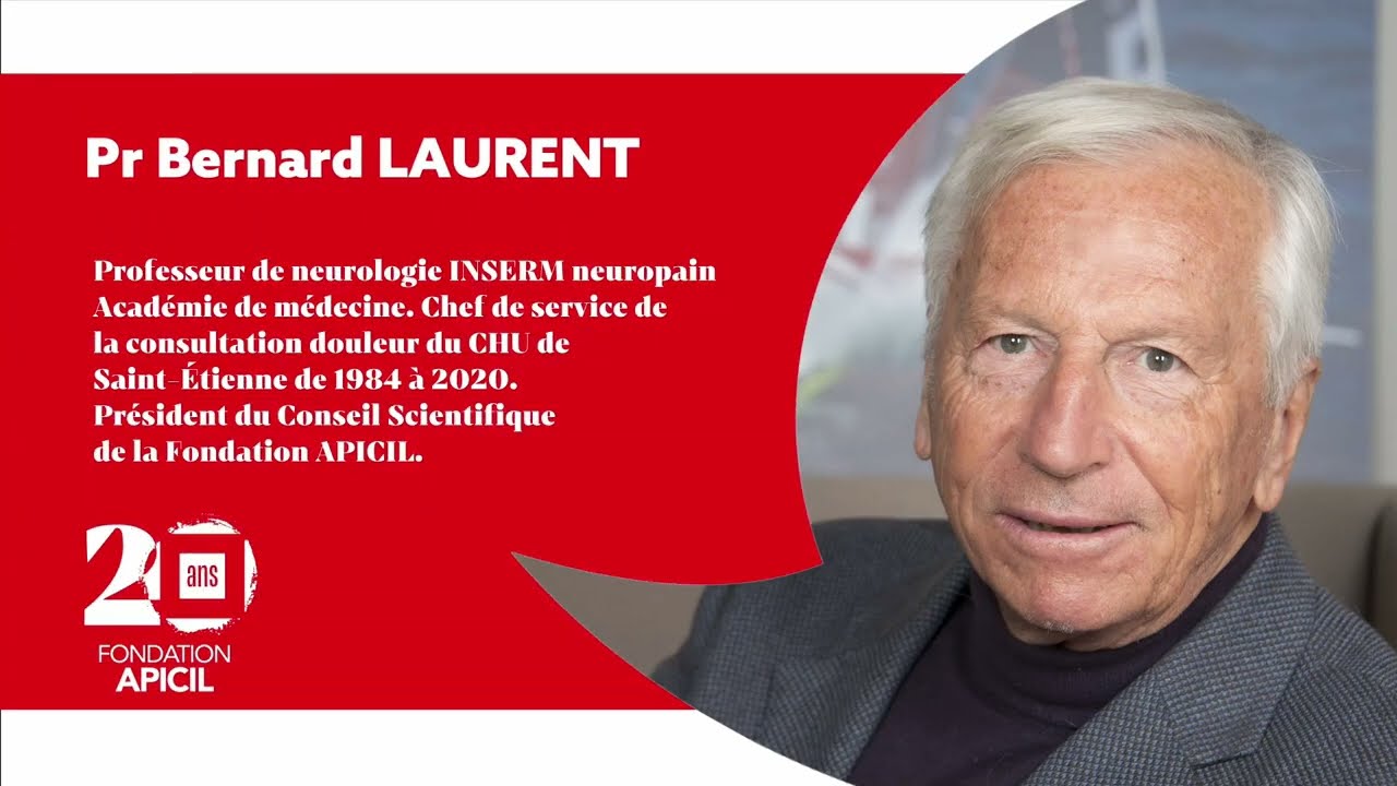 Bernard Laurent, professeur en neurologie, président du Conseil Scientifique de la Fondation APICIL