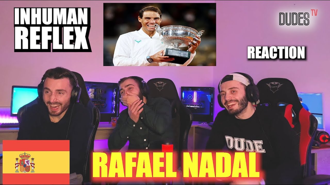 RAFAEL NADAL - INHUMAN REFLEXES | HE IS JUST A BEAST!! | FIRST TIME REACTION