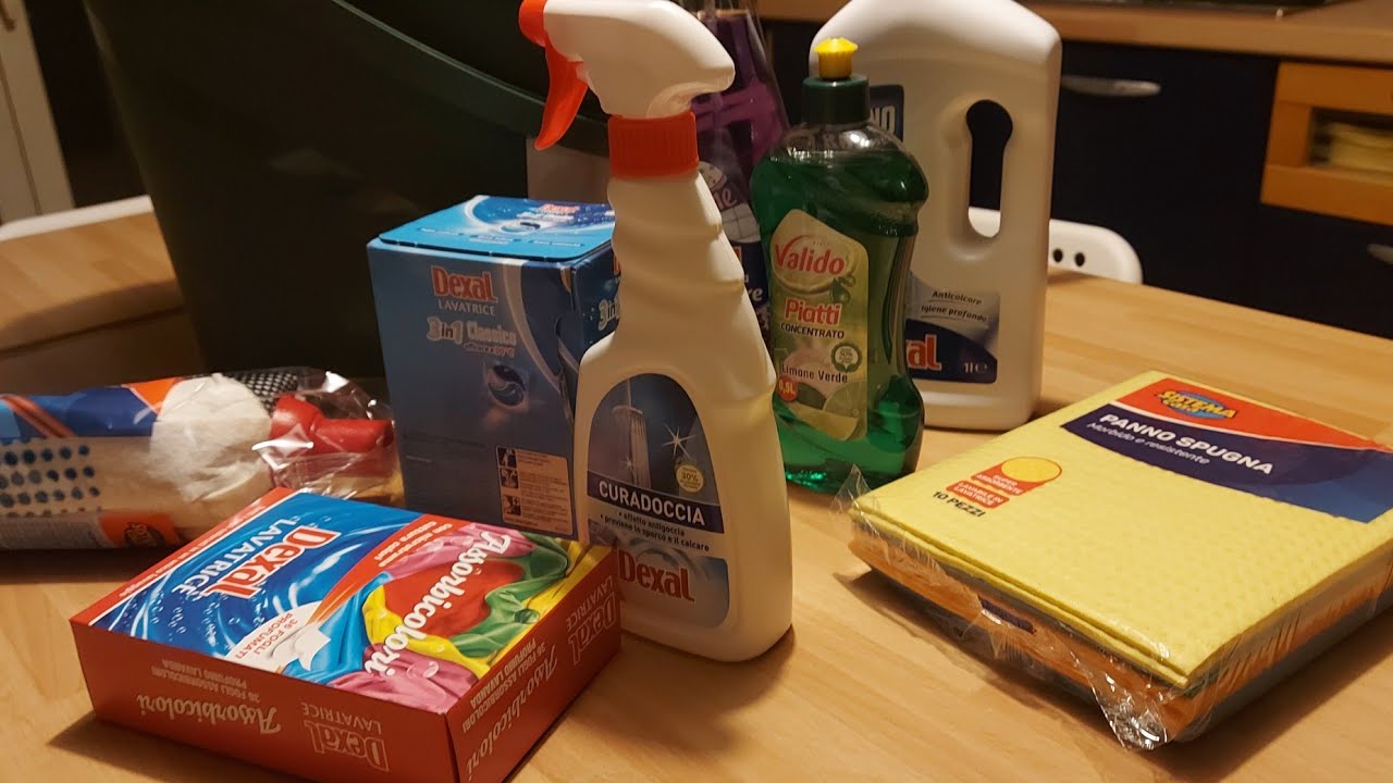 DETERSIVI:SVUOTA SPESA A PICCOLI PREZZI PER GRANDI PULIZIE!