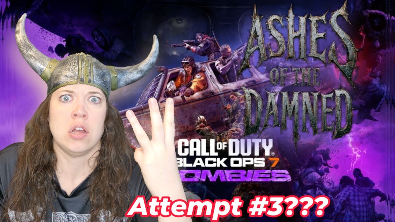 Ashes of the Damned ATTEMPT 3!! Can we do it?? Black Ops 7 Zombies