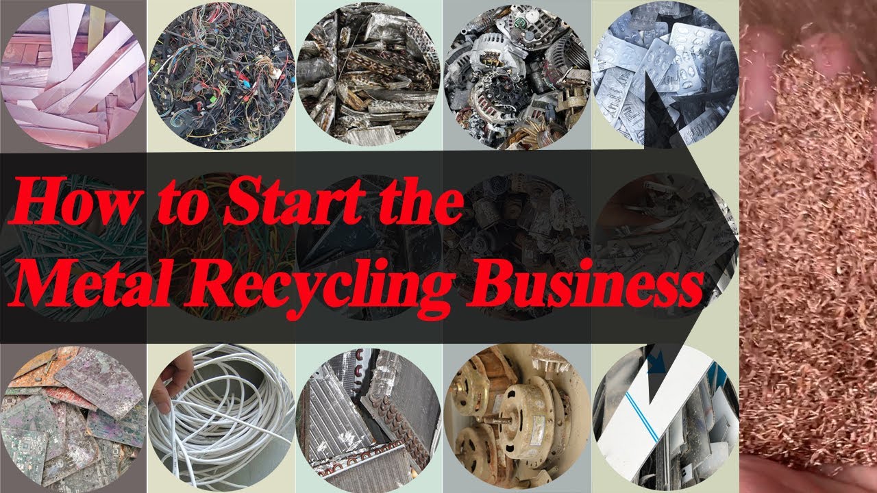 Metal Scrap Recycling Plant | How to Start the Metal Recycling Business