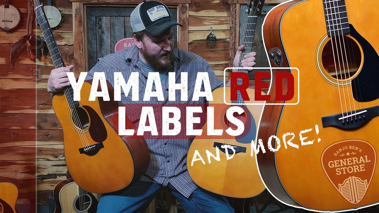 Обзор гитар Yamaha в магазине Banjo Ben's General Store