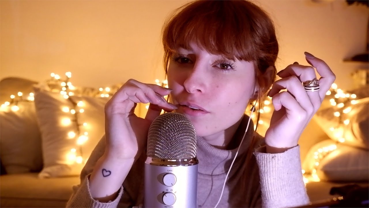 inaudible, mouth sounds, lid sounds, tongue clicking, scratching | asmr