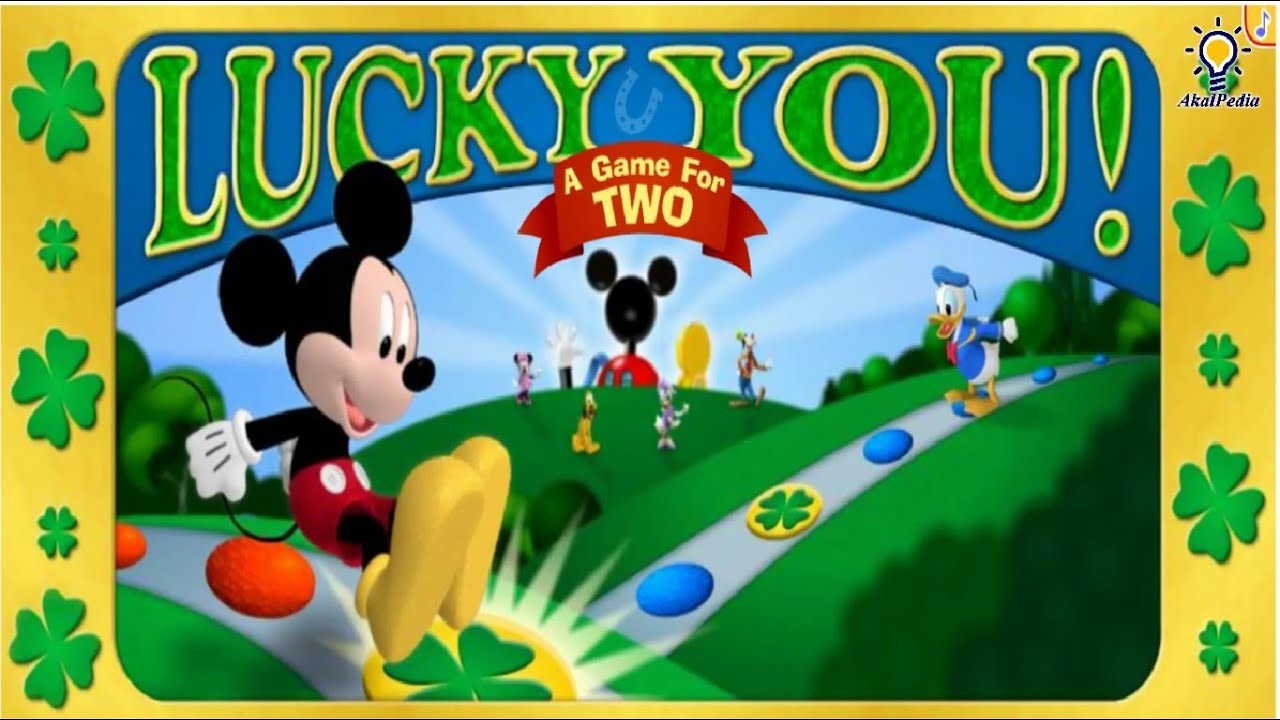 Flash Game 123, Logic, Shape - Mickey Mouse Clubhouse Lucky You! - No Commentary #toddlers #kids