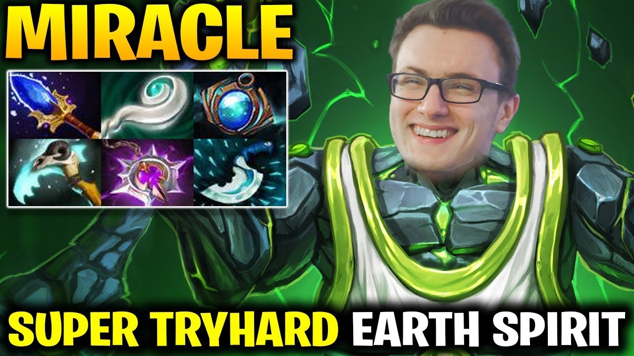 MIRACLE SUPER TRY HARD with Earth Spirit 6 Slotted Support