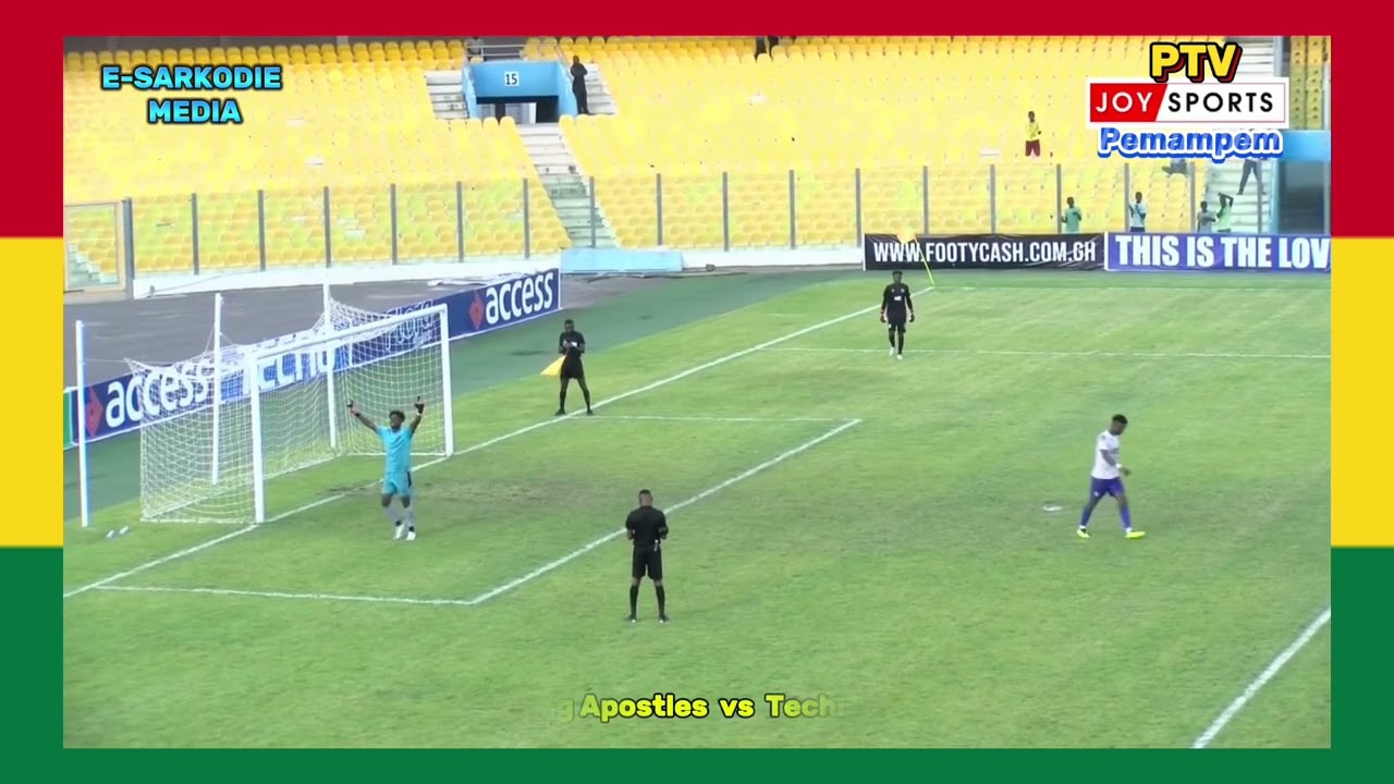 The Worst Penalties Ever as Young Apostles Trashed Techiman Heroes #football #ghanasports #fifa