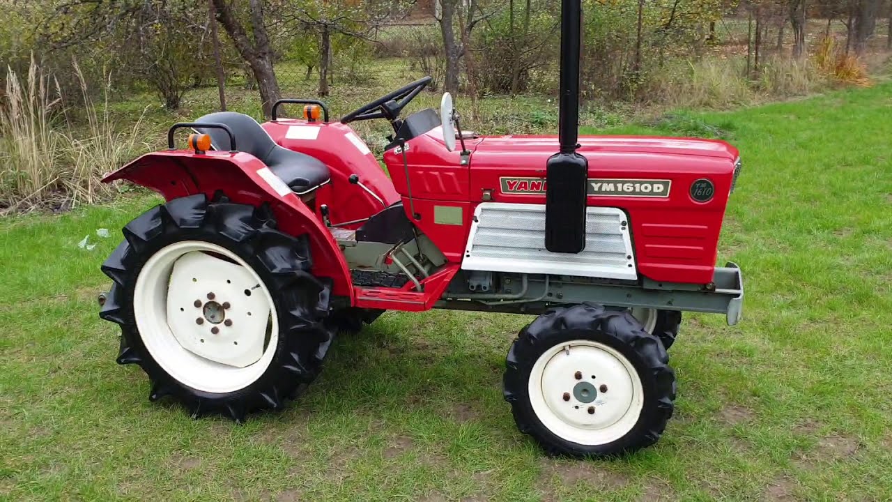 Yanmar YM1610D 4x4 + glebogryzarka/Japoński Traktor