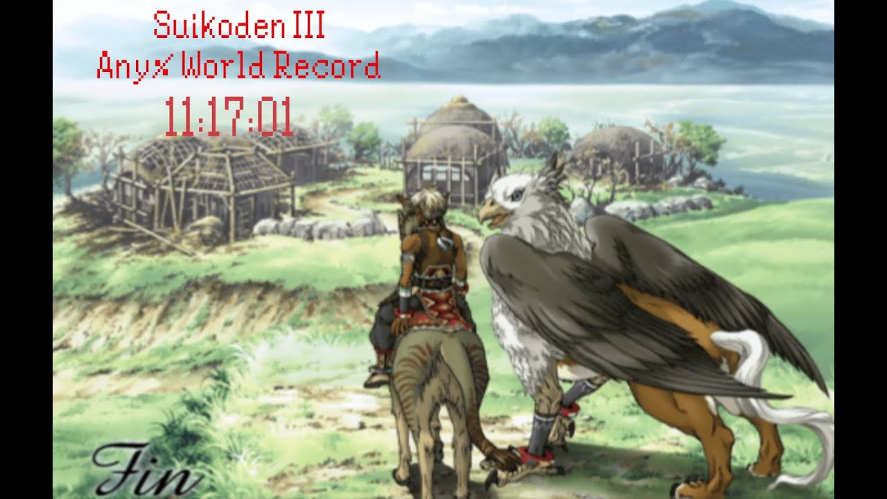 Suikoden III Any% Speedrun - 11:17:01 (Part 2) (World Record as of 2/3/2026)