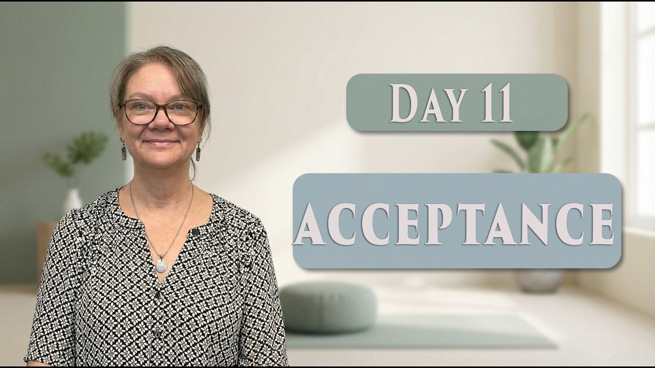 Day 11 of 30 — Acceptance (Stop Fighting Reality) | 10-Min Guided Meditation (Flavas of Chill)