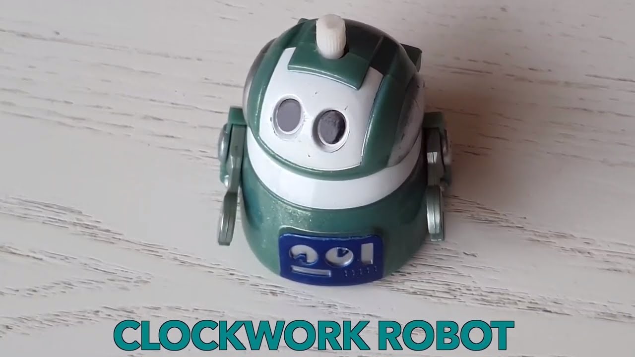 Sunny Vanya's toys review Clockwork robot toy
