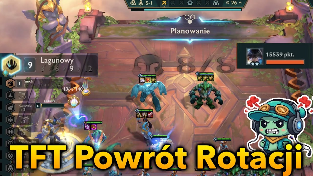 TFT Powrót Rotacji: Lagunowi nie działają? Zobacz, co zabiło mój złoty build!