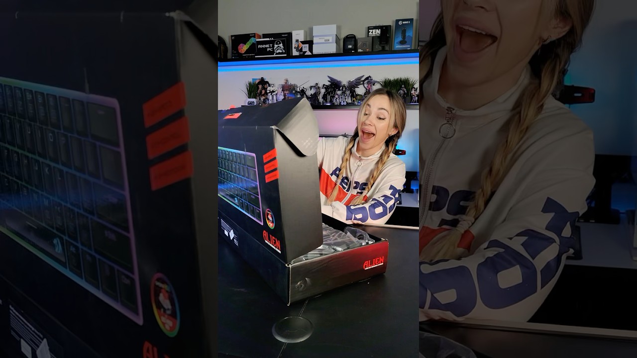 ОСТОРОЖНО: ГИГАНТСКАЯ КЛАВИАТУРА!!!! Redragon Alien!