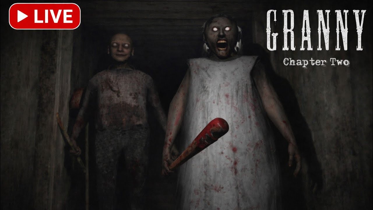 Granny Live Gaming|Granwny Gameplay video live|Horror Escape Game