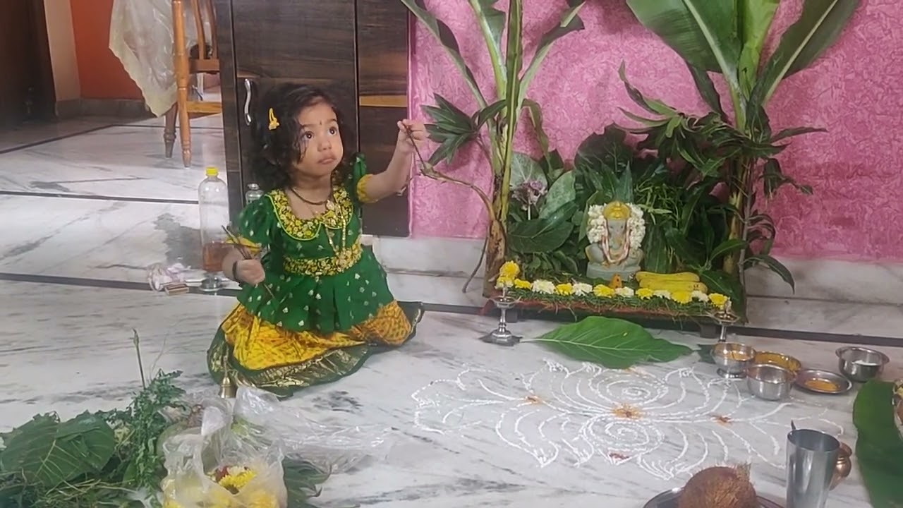 Shashira at puja