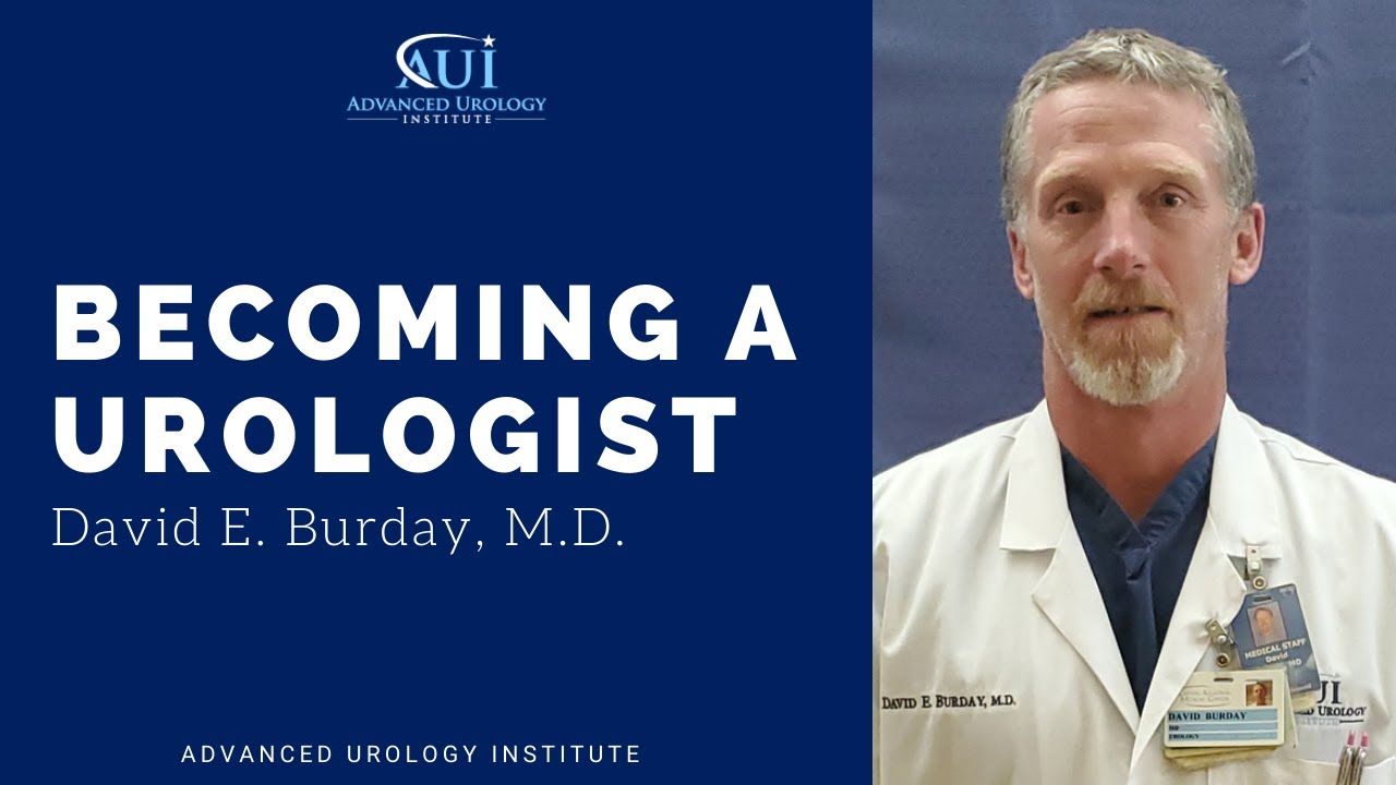 Jak zostać urologiem &ndash; dr David E. Burday